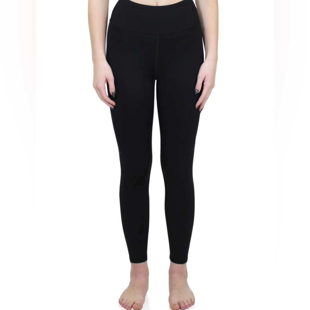 New Marc Defang Black HiTechMODA Elaskim Active Long Leggings - S